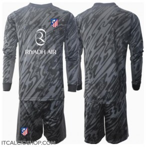 Atletico Madrid Portiere Prima Maglia Bambino 2024-25 Manica Lunga (+ Pantaloni corti)